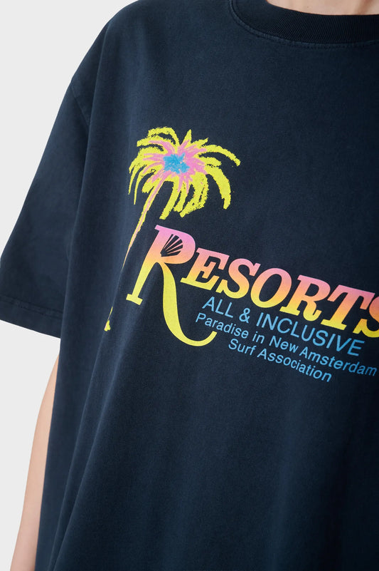 Футболка RESORTS TEE темно-синя