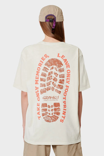 women#@Футболка FOOTPRINTS біла