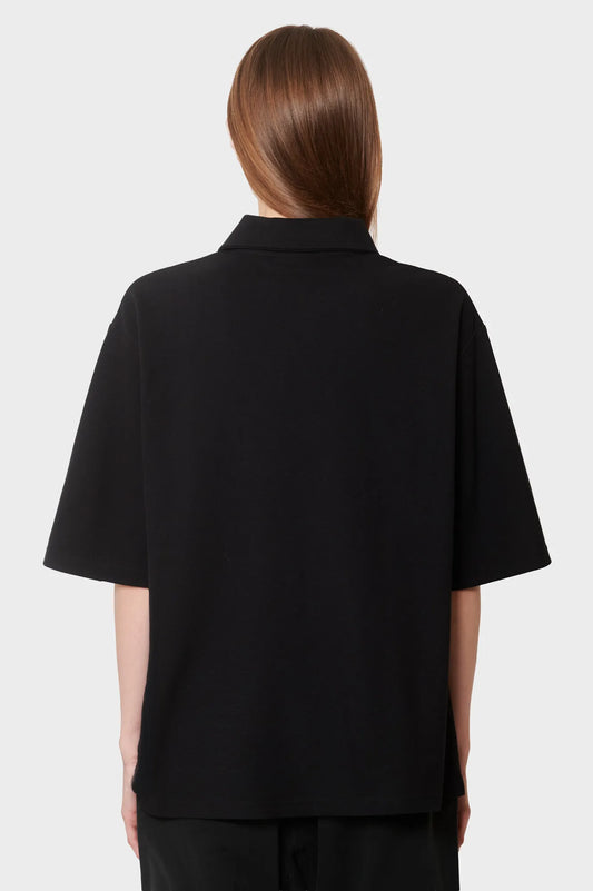 women#@Поло OVERSIZE POLO чорне