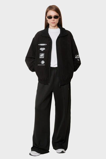 women#@Штани LOGO TRACK PANTS чорні