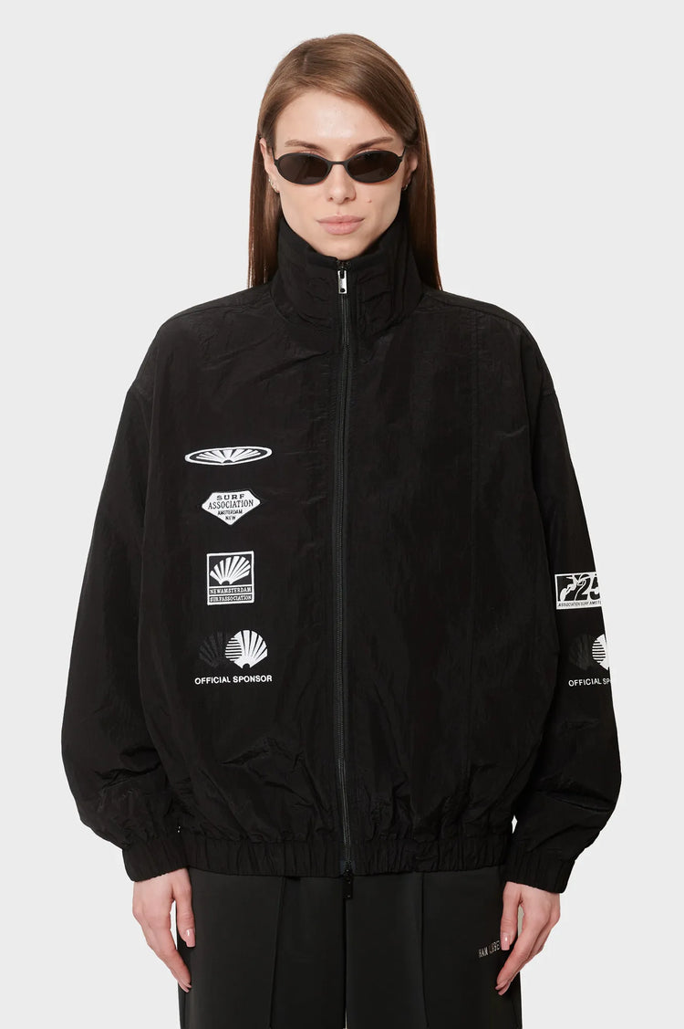 women#@Куртка COMPETITION WINDBREAKER чорна