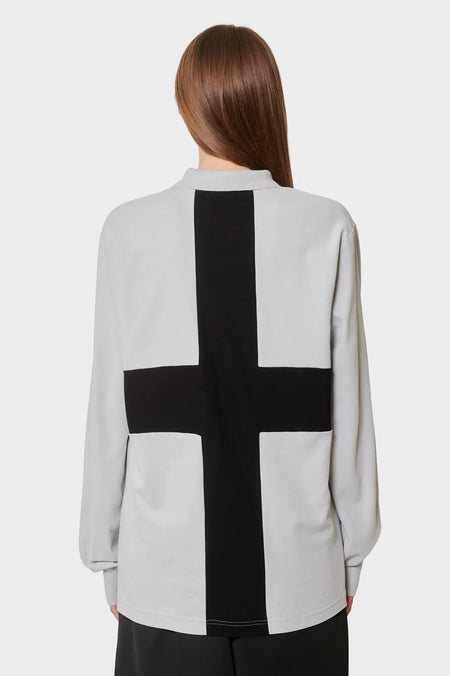 women#@Джерсі DISTRIKT POLO LS сіре