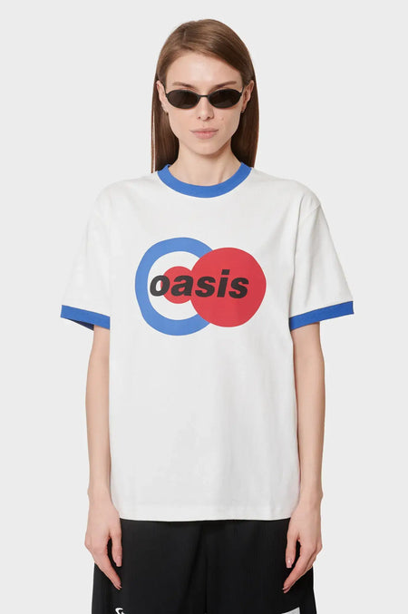 women#@Футболка 1996 RINGER SHIRT біла