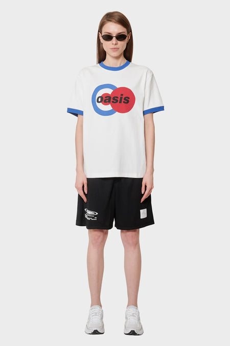 women#@Футболка 1996 RINGER SHIRT біла