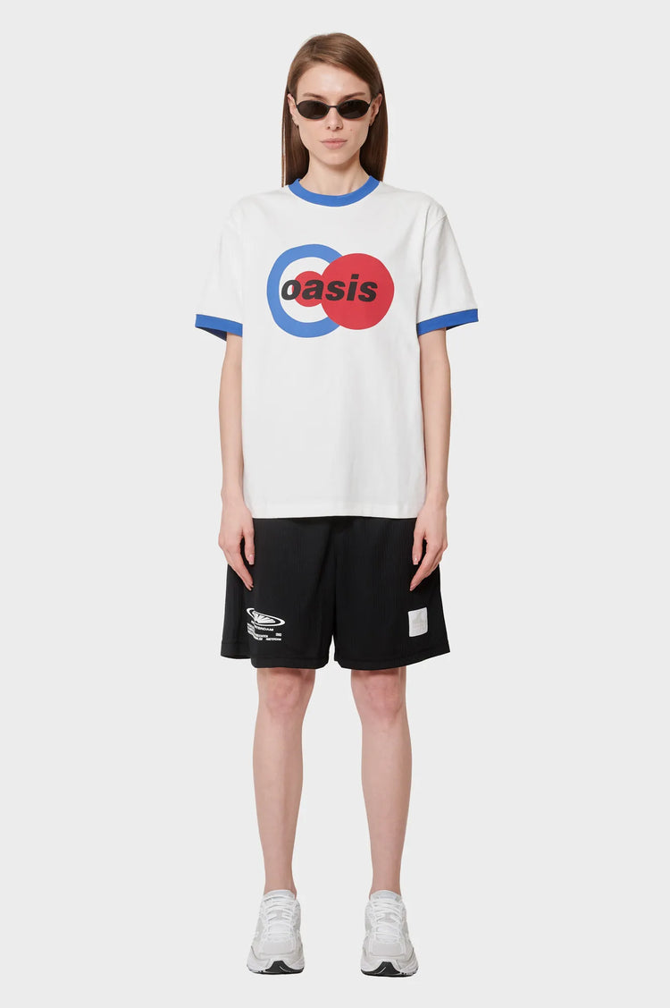 women#@Футболка 1996 RINGER SHIRT біла