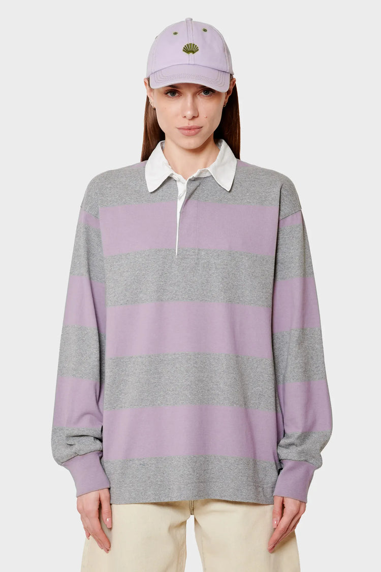 women#@Сорочка LANGDON RUGBY SHIRT сіра