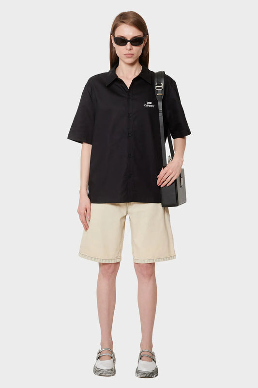 women#@Сорочка SS SHIRT чорна