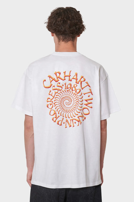 men#@Футболка SPIRALS біла