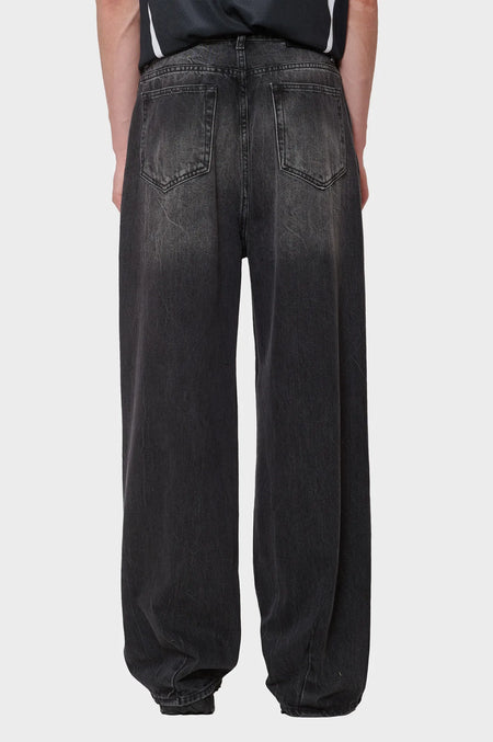 men#@Джинси BAGGY DENIM чорні