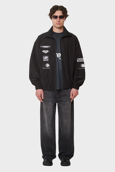men#@Куртка COMPETITION WINDBREAKER чорна