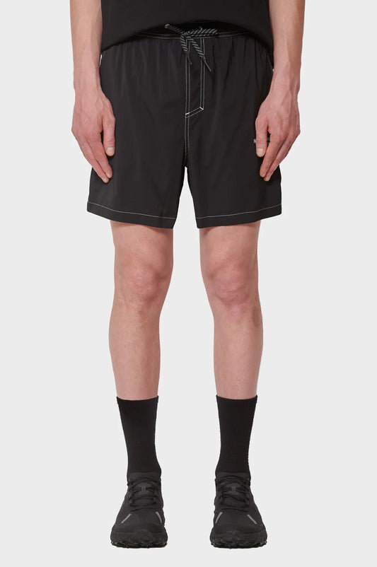 men#@Плавальні шорти CONTRAST SWIMSHORT чорні