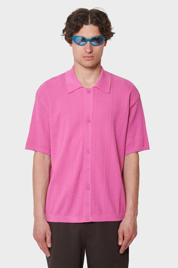 men#@Поло LUIS BUTTONED POLO рожеве