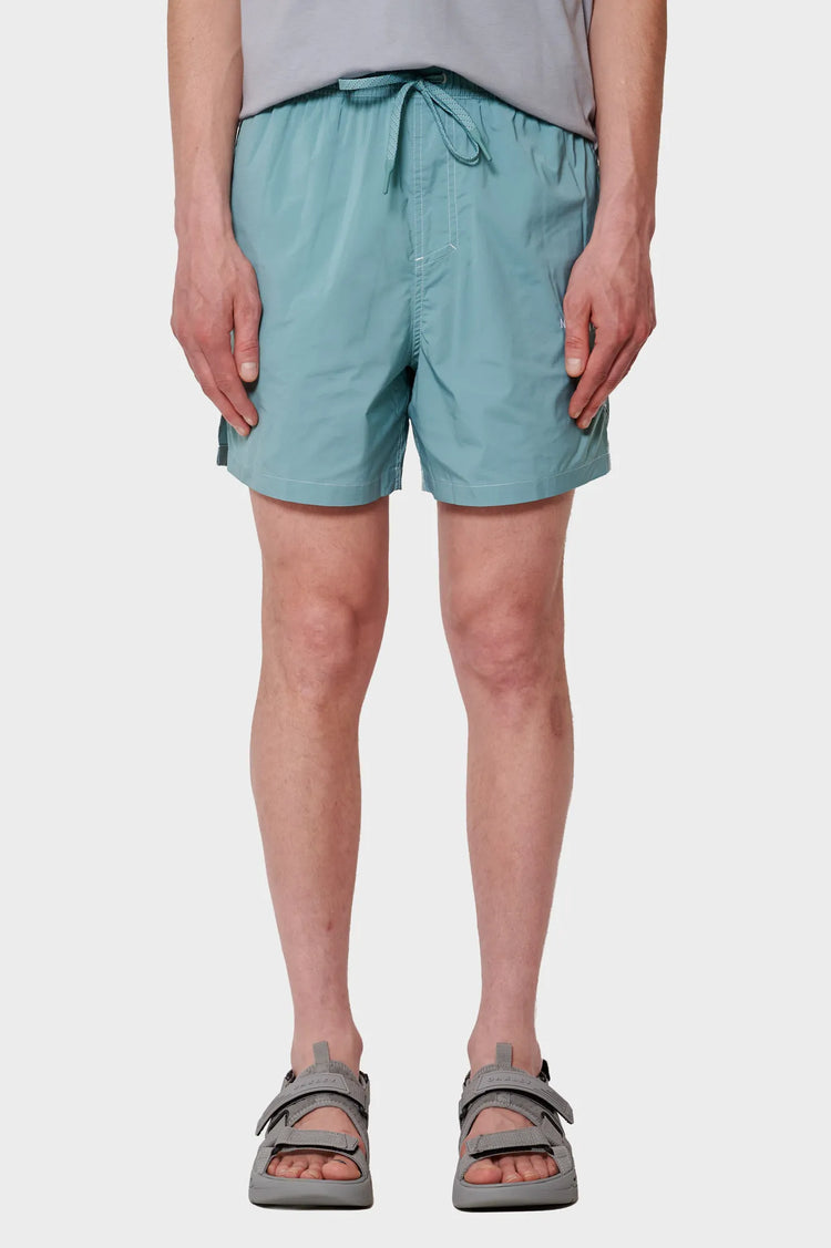 men#@Плавальні шорти CONTRAST SWIMSHORT POOL блакитні
