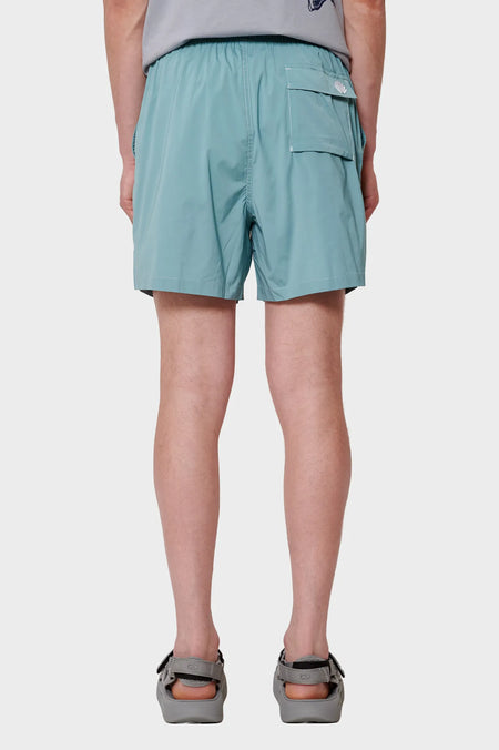 men#@Плавальні шорти CONTRAST SWIMSHORT POOL блакитні