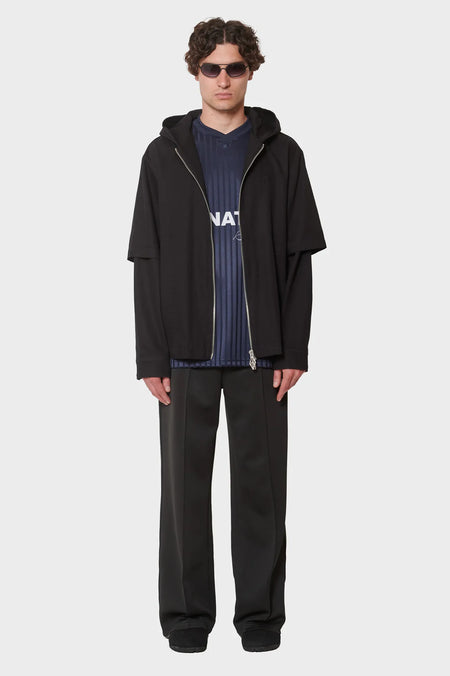 men#@Зіп-худі HOODED SHIRT чорне