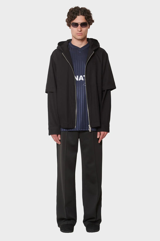 men#@Зіп-худі HOODED SHIRT чорне