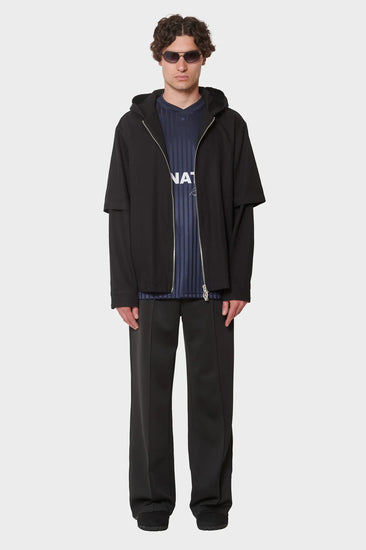 men#@Зіп-худі HOODED SHIRT чорне