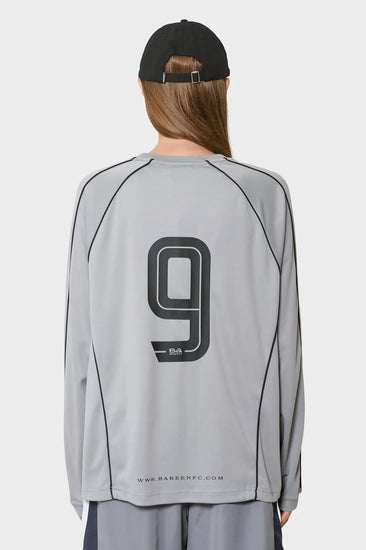 women#@Лонгслів FOOTBALL JERSEY - LS сірий