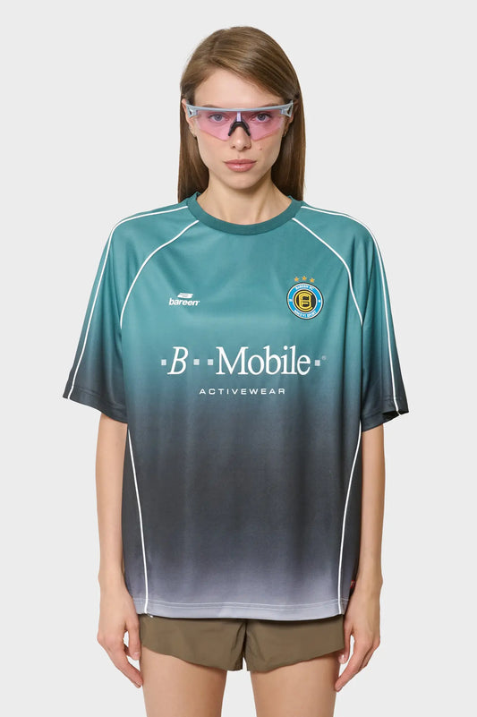 women#@Футболка FOOTBALL JERSEY різнокольорова