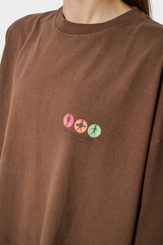 Футболка TRAFFIC TEE коричнева