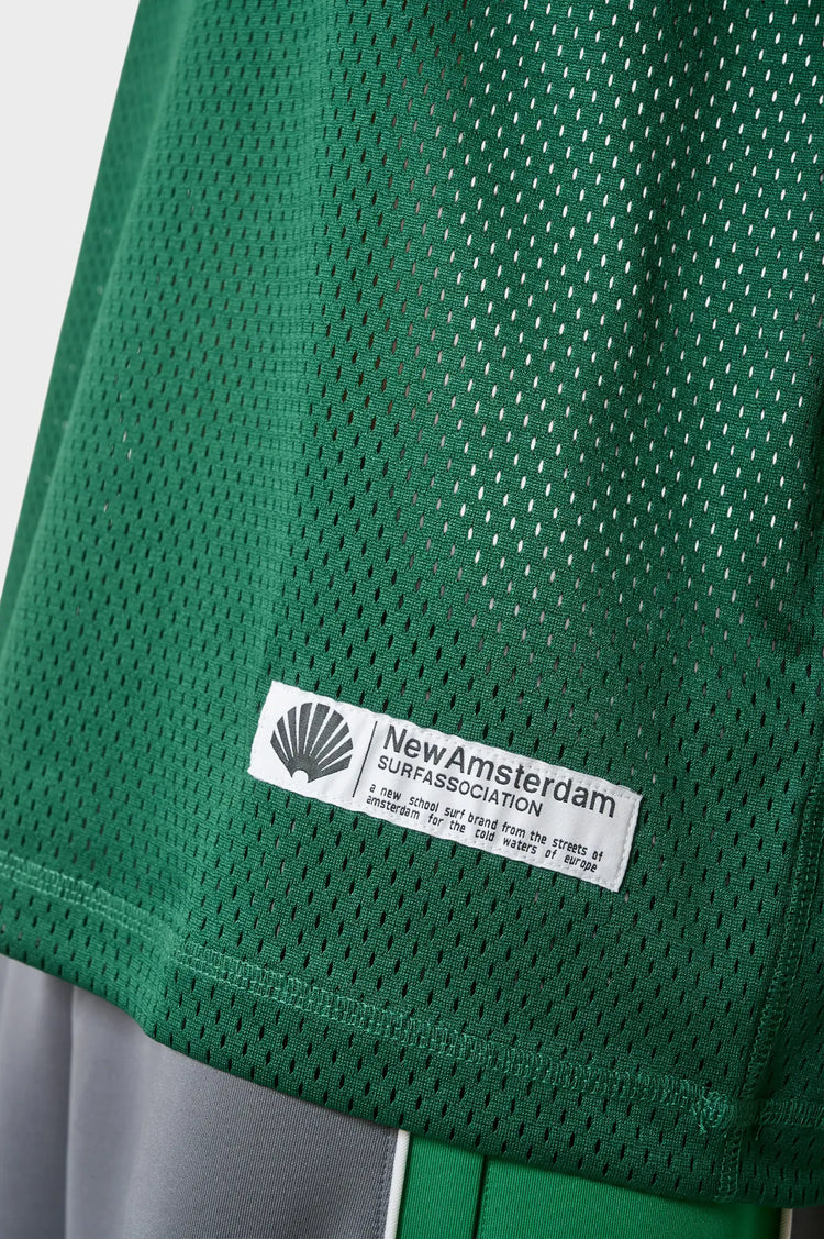 Футболка MESH JERSEY зеленая