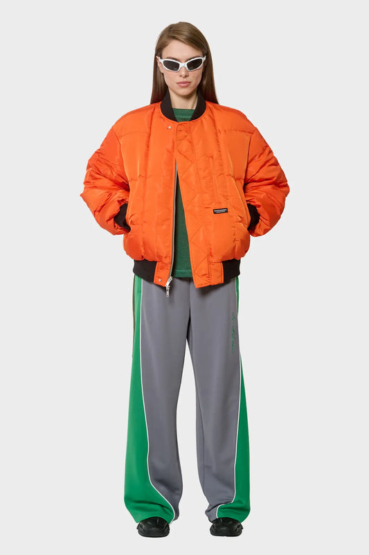 women#@Куртка REVERSIBLE BOMBER JACKET зелена