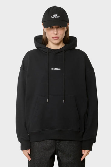 women#@Худі DAILY OVERSIZED HOODIE чорне
