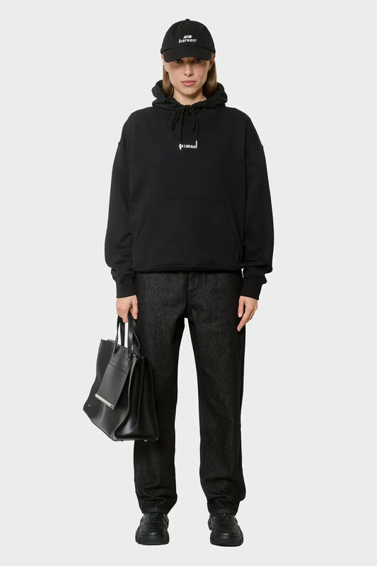 women#@Худі DAILY OVERSIZED HOODIE чорне