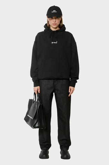women#@Худі DAILY OVERSIZED HOODIE чорне