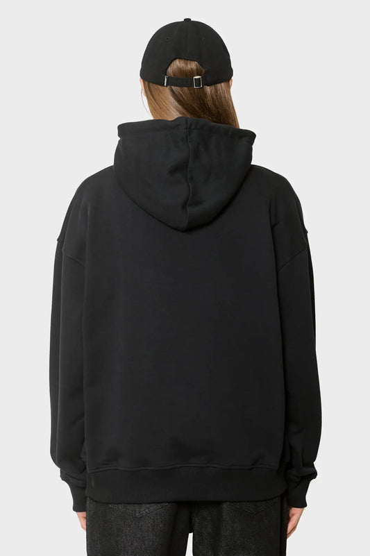 women#@Худі DAILY OVERSIZED HOODIE чорне