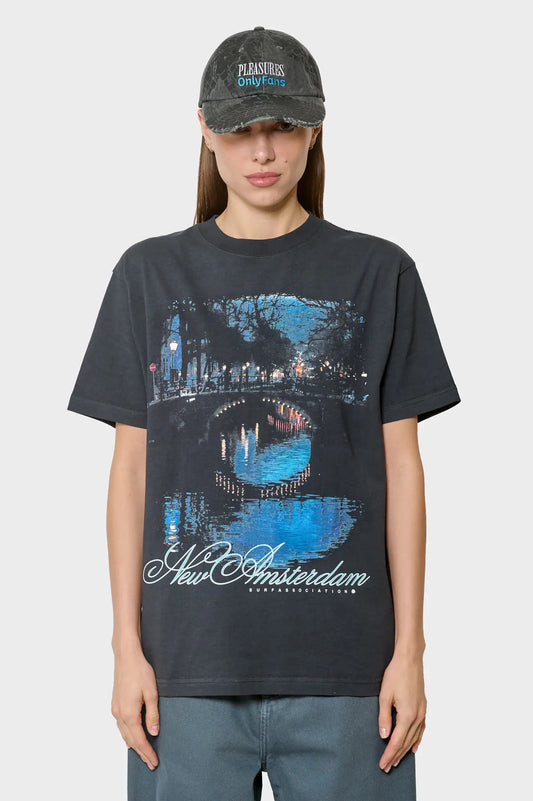 women#@Футболка CITY OF WATER TEE синя