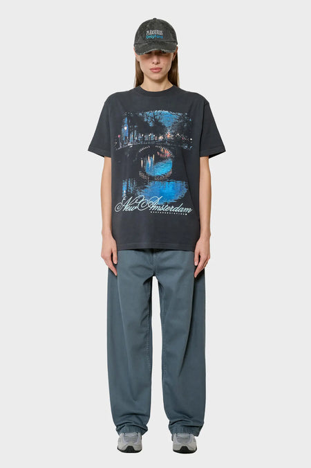 women#@Футболка CITY OF WATER TEE синя