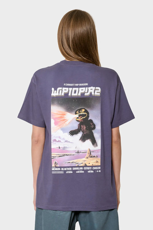 women#@Футболка S/S WIPTOPIA II T-SHIRT фіолетова
