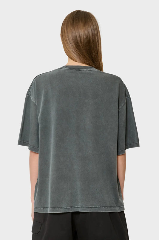 women#@Футболка ANNOUNCEMENT TEE темно-сіра