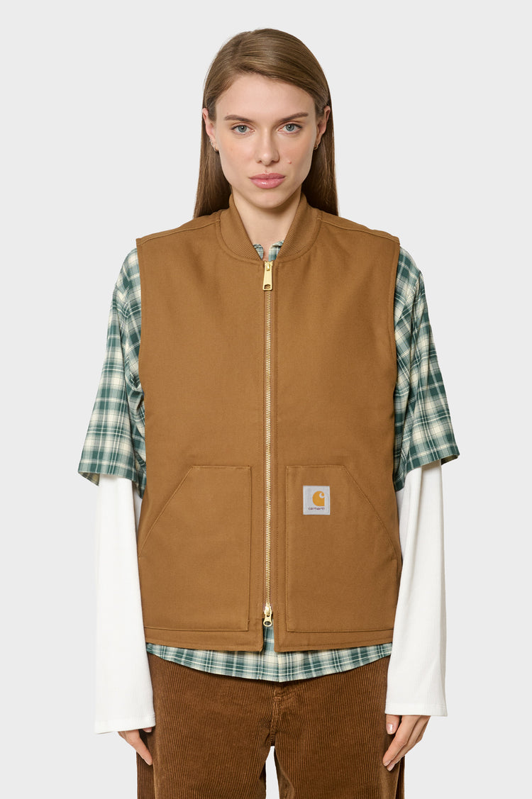 women#@Жилет CLASSIC VEST коричневий