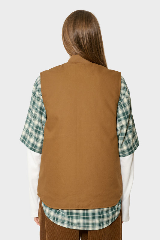 women#@Жилет CLASSIC VEST коричневий