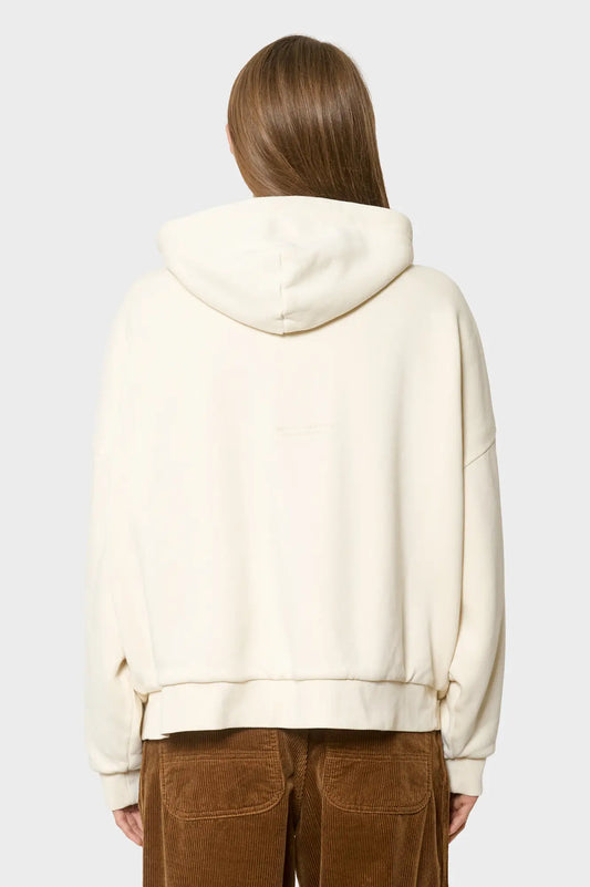 women#@Зіп-худі DOUBLE LAYERED HOODIE біле
