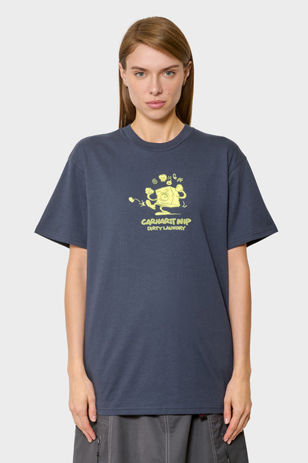 women#@Футболка DIRTY LAUNDRY T-SHIRT синя