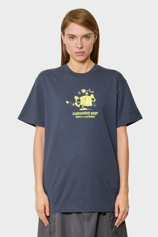 women#@Футболка DIRTY LAUNDRY T-SHIRT синя