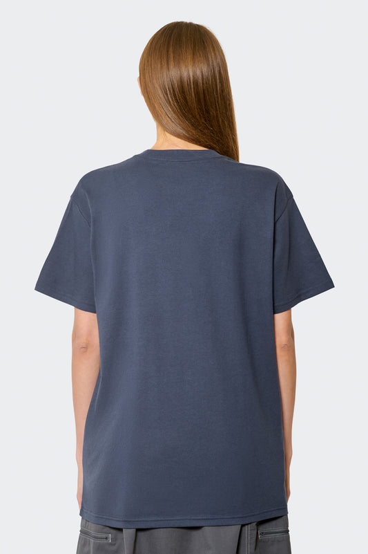 women#@Футболка DIRTY LAUNDRY T-SHIRT синя