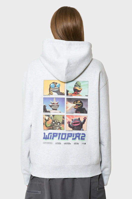 women#@Худі HOODED WIPTOPIA II SWEAT сіре