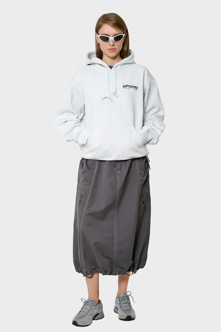 women#@Худі HOODED WIPTOPIA II SWEAT сіре