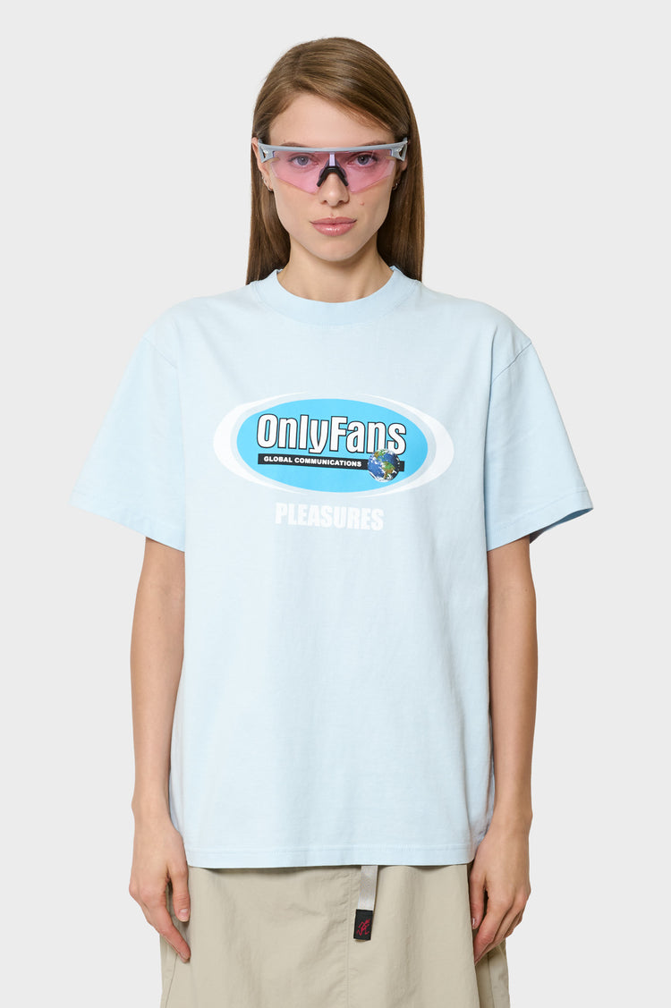 women#@Футболка COMMUNICATIONS T-SHIRT синя