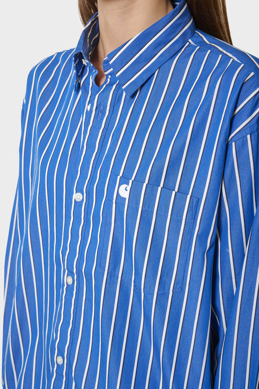 Сорочка L/S GOWAN SHIRT синя