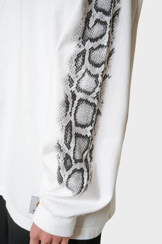 Лонгслів CAMO SNAKE білий