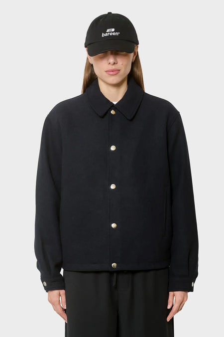 women#@Куртка WOOL COACH JACKET чорна