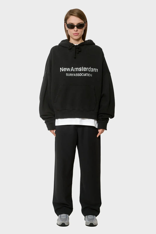women#@Худі WORKED LOGO HOODIE чорне