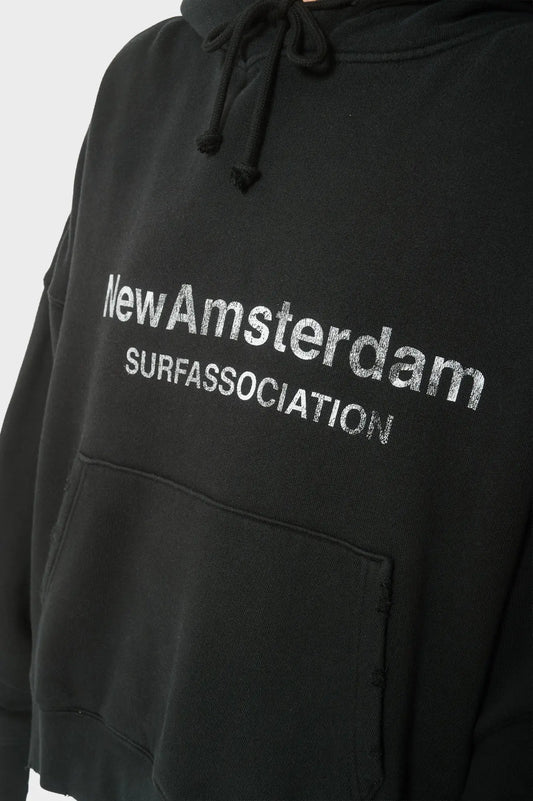 Худі WORKED LOGO HOODIE чорне