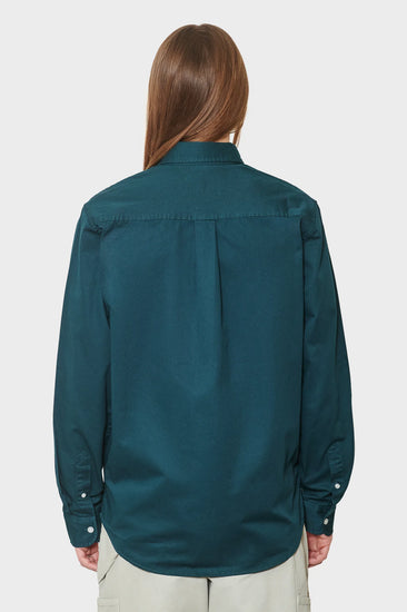 women#@Сорочка MADISON темно-зелена