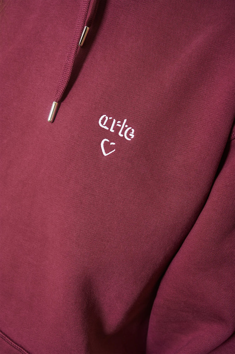 Худі ARTE HEART бордовий